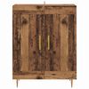 vidaXL Buffet Bois Ancien 69,5 x 34 x 90 cm Bois d'ing&eacute;nierie et fer