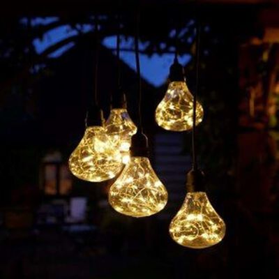 Luxform Ampoule à LED à pile de jardin Bubbles