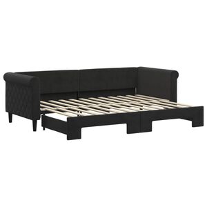 vidaXL Lit de jour avec gigogne sans matelas 80x200 cm