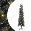 vidaXL Sapin de No&euml;l artificiel Vert 180 cm PVC, plastique et acier