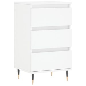 vidaXL Buffet blanc 40x35x70 cm bois d&rsquo;ing&eacute;nierie