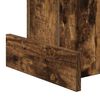 vidaXL Table d'appoint Ch&ecirc;ne fum&eacute; 35,5 x 35 x 40 cm Bois d'ing&eacute;nierie