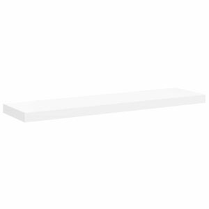 vidaXL &Eacute;tag&egrave;re murale flottante blanc 90x23,5x3,8 cm MDF