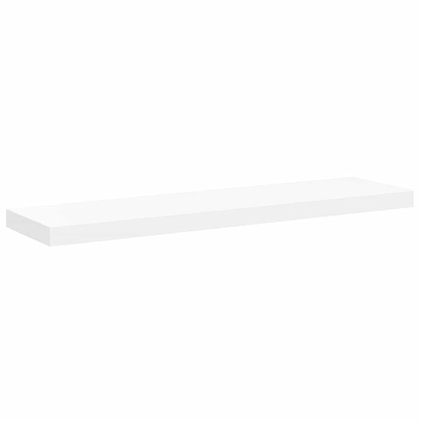 vidaXL &Eacute;tag&egrave;re murale flottante blanc 90x23,5x3,8 cm MDF