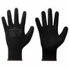 vidaXL Gants de Travail 12 pcs Noir 8 / m Polyester
