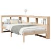 vidaXL Lit biblioth&egrave;que sans matelas 75x190 cm bois de pin massif