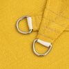 vidaXL Voile d'ombrage 160 g/m&sup2; Jaune 3x4 m PEHD