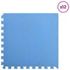vidaXL Tapis d'exercice puzzle 12 pcs Bleu 4,32 ㎡ Mousse EVA