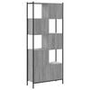 vidaXL Bibliothèque sonoma gris 72x28x172 cm bois d'ingénierie