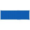vidaXL Chaise longue double et coussins bleu royal Pin imprégné
