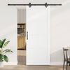 vidaXL Porte coulissante ORKDAL Blanc 93 x 232 cm Pin massif