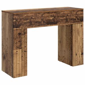 vidaXL Table basse Bois ancien 102 x 35 x 75 cm Bois d'ing&eacute;nierie