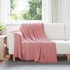 vidaXL Couvertures &agrave; jeter 24 pcs Rose 200 x 150 cm Toison