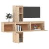 vidaXL Meubles TV 5 pcs Bois massif de pin