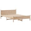 vidaXL Cadre de lit sans matelas 120x200 cm bois de pin massif