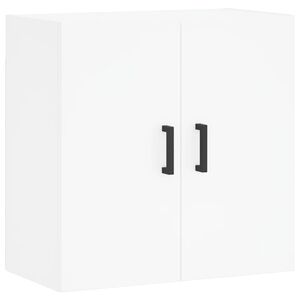 vidaXL Armoire murale blanc 60x31x60 cm bois d'ing&eacute;nierie
