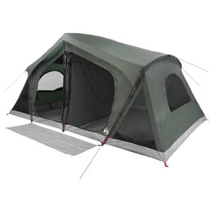 vidaXL Tente Cabane Vert arm&eacute;e 480 x 273 x 205 cm Polyester et Acier