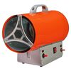 Qlima Chauffage à air forcé au gaz GFA 1030 E 22,5x47,5x36 cm Orange