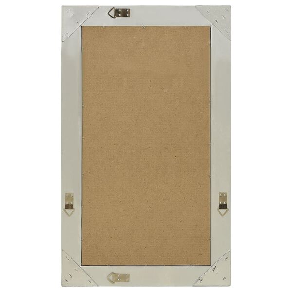 vidaXL Miroir mural style baroque 50x80 cm Argenté