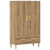 vidaXL Buffet ch&ecirc;ne artisanal 70x31x115 cm bois d'ing&eacute;nierie