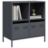 vidaXL Buffet anthracite 68x39x73,5 cm acier lamin&eacute; &agrave; froid