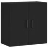vidaXL Armoire murale noir 60x31x60 cm bois d'ing&eacute;nierie