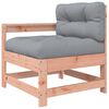 vidaXL Salon de jardin 5 pcs avec coussins bois massif douglas