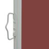 vidaXL Auvent latéral rétractable de patio 80x300 cm Marron