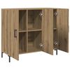 vidaXL Buffet chêne artisanal 90x34x80 cm bois d'ingénierie