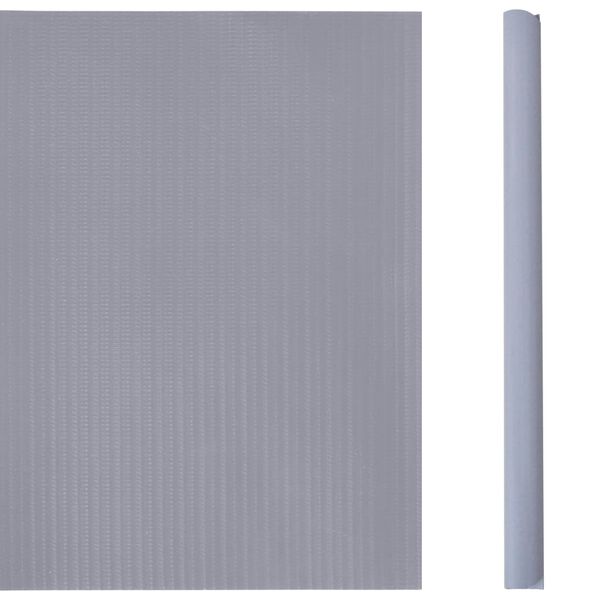 vidaXL Écrans d'intimité de jardin 4 pcs PVC 35x0,19 m Gris clair mat