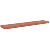 vidaXL &Eacute;tag&egrave;re Murale 4 pcs Rouge 120 x 23,5 x 4 cm Bois d'ing&eacute;nierie