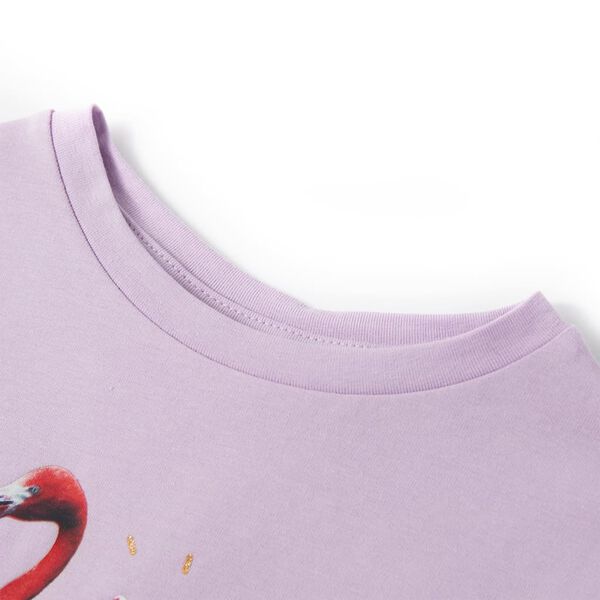 T-shirt enfants lilas 104