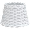 vidaXL Abat-jour blanc &Oslash;30x20 cm osier