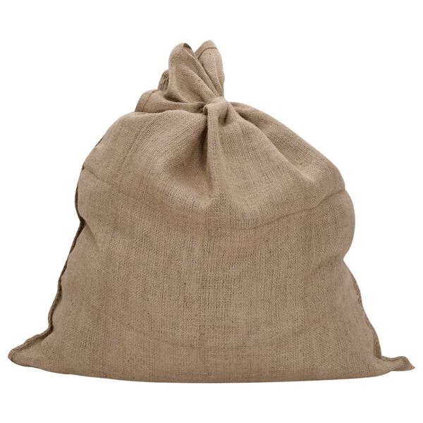 vidaXL Sacs en jute 10 pièces 100 x 110 cm 100 % jute 340 g/m²