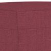 vidaXL Ensemble de canap&eacute;s 4 pcs avec coussins Rouge bordeaux Tissu
