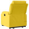 vidaXL Fauteuil de massage inclinable Jaune Velours
