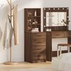 vidaXL Haut Armoire Ch&ecirc;ne marron 40 x 41 x 135 cm Bois d'ing&eacute;nierie