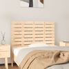 vidaXL T&ecirc;te de lit murale 81x3x63 cm Bois massif de pin