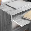 vidaXL Bureau Gris Sonoma 106 x 41 x 88.5 cm Bois d'ing&eacute;nierie