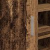 vidaXL Cabinet de salle de bain avec porte Bois Ancien 63 x 29 x 55 cm