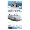Intex Ensemble de piscine ovale 610x305x122 cm 26798GN