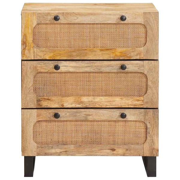 vidaXL Buffet Marron 60 x 33 x 75 cm Bois de mangue massif