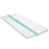 vidaXL Sur-matelas 120 x 200 cm Mousse froide Profil d'œuf 6 cm