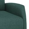 vidaXL Fauteuil Vert foncé Tissu