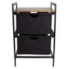 Bo-Camp Armoire de camping Eldert Noir