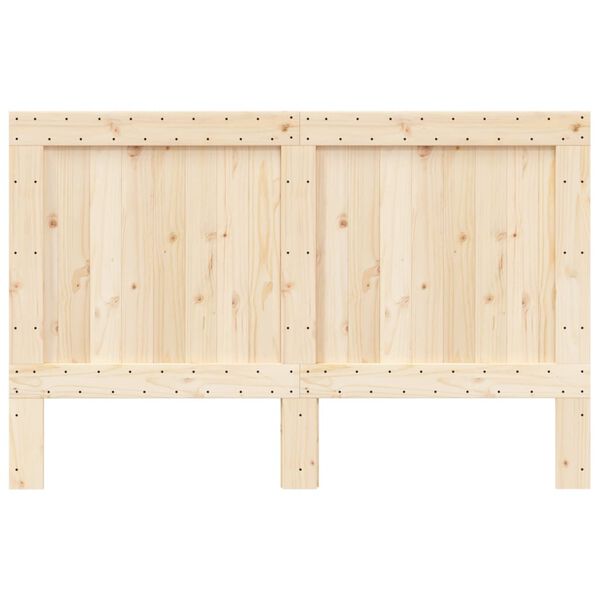 vidaXL T&ecirc;te de lit 160x104 cm bois massif de pin