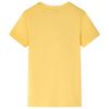 T-shirt pour enfants ocre clair 104