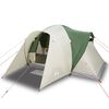 vidaXL Tente familiale &agrave; d&ocirc;me 6 personnes vert imperm&eacute;able