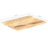 vidaXL Dessus de table Bois de manguier solide 25-27 mm 90x60 cm