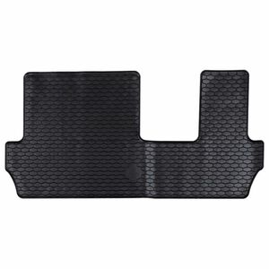 vidaXL Tapis de voiture Noir Caoutchouc